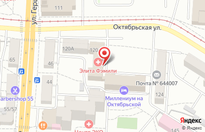 Страховая компания Зетта Страхование на Октябрьской улице на карте
