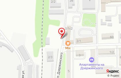 Авто-Азия на улице Дзержинского на карте