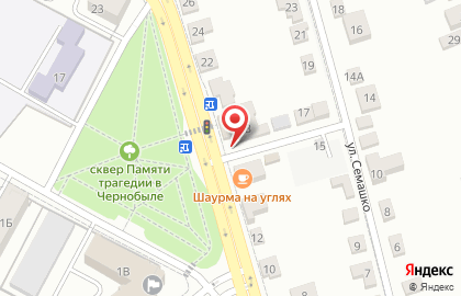 Центр автострахования на ул. Дуки, 18/1 на карте