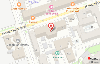 Компания Квартал на Монастырской улице на карте