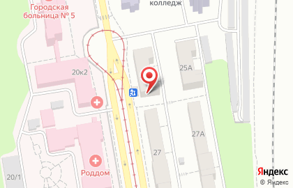 Закусочная в Калининском районе на карте