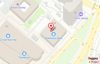 Мебельный салон Командор в Ленинском административном округе на карте