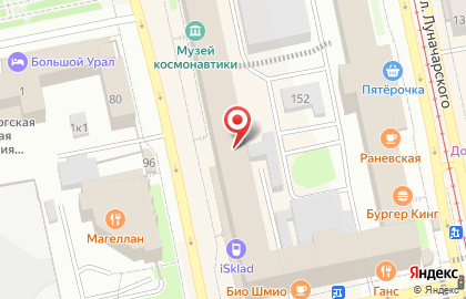 Частное охранное предприятие Застава на улице Мамина-Сибиряка на карте