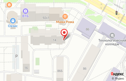 Дом детского творчества Вдохновение на Производственной улице на карте