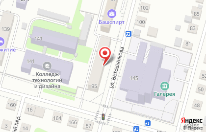 Общежитие в Кировском районе на карте