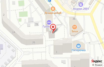 Оранжевый кот на улице Гудкова на карте