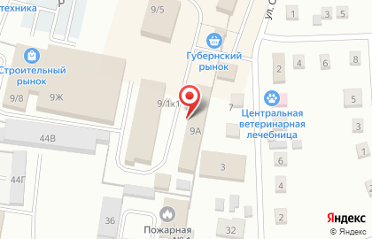 Фирменный магазин Ермолино на улице Орджоникидзе на карте