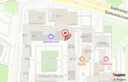 Супермаркет Класс-маркет в Октябрьском районе на карте