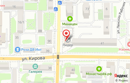 Мебельная компания Константин во Владивостоке на карте