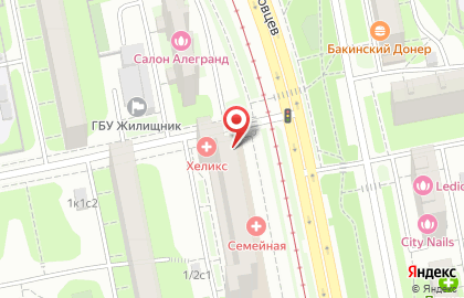 Зоомагазин Petshop.ru на улице Героев Панфиловцев на карте