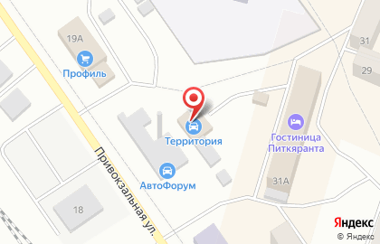 Автомойка в Петрозаводске на карте