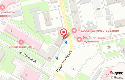 Управление лесного хозяйства Липецкой области в Левобережном районе на карте