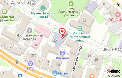 Детская музыкальная школа №4 на Советской улице на карте