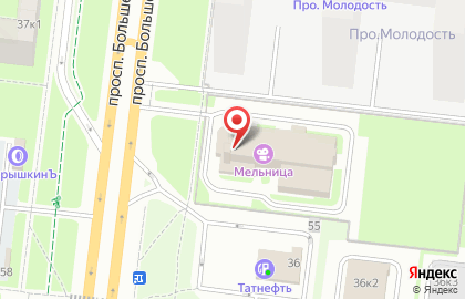 Студия анимационного кино Мельница на карте