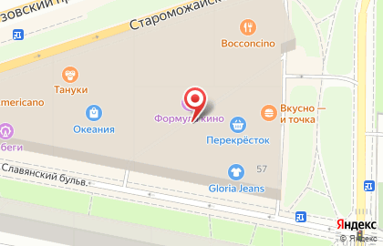 Ювелирный магазин TesoroGold на Кутузовском проспекте на карте