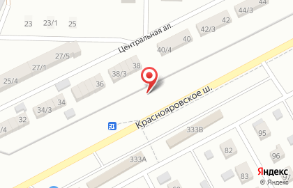 Строящиеся объекты, ООО ИНФОТЕХЦЕНТР на Краснояровском шоссе на карте