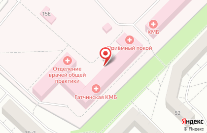 Поликлиника на улице Рощинская на карте
