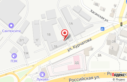 Ремонтная компания на улице Курчатова на карте