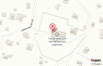Церковь Святого Георгия на карте