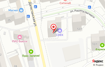 Стоматология Премьера на Дагестанской улице на карте