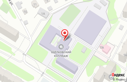 Московский областной профессиональный колледж инновационных технологий на Сиреневой улице на карте