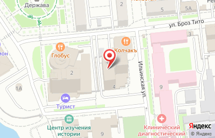 Учебный центр Aravia на Ильинской улице на карте