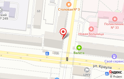 Суши-бар Суши Wok на Заводской улице на карте