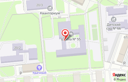 Секция тхэквондо на улице Космонавтов на карте