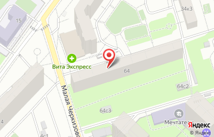 ОДС Жилищник района Богородское на метро Преображенская площадь на карте