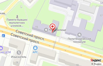 Березниковский медицинский колледж на карте