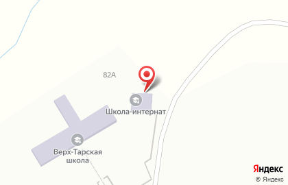 Школа-интернат Школа-интернат в Новосибирске на карте