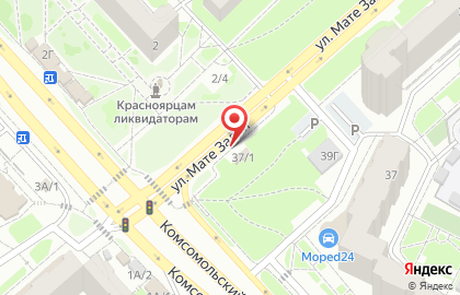 Шиномонтажная мастерская на улице Мате Залки на карте