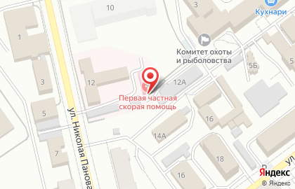 Первая частная скорая помощь, ООО на карте