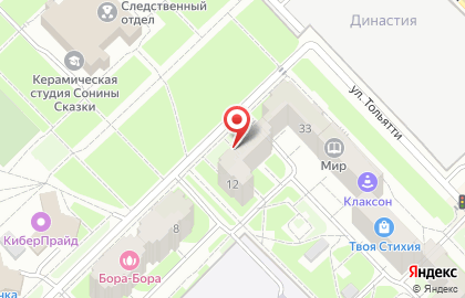 Адвокатский кабинет Болотовой Т.Н. на карте