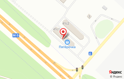 Универсам Пятёрочка на Преображенской улице на карте