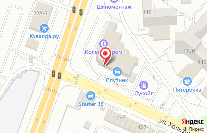Транспортная компания ГрузовичкоФ в Коминтерновском районе на карте