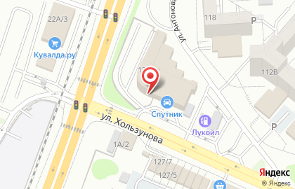 Магазин Автострада в Коминтерновском районе на карте