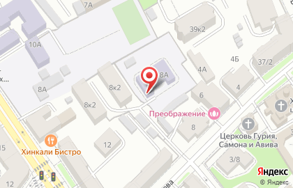 Детский сад №88 в Кировском районе на карте