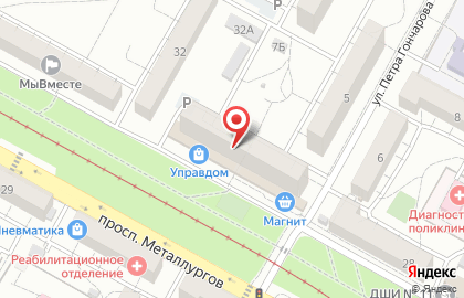 Грушка в Краснооктябрьском районе на карте
