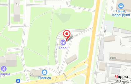 Автосервис Shell на Московском шоссе на карте