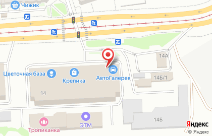 Торговая компания в Екатеринбурге на карте