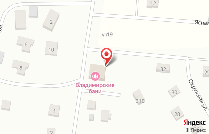 Владимирские бани на карте