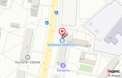 Kerama Marazzi на Бабушкинской (ул Летчика Бабушкина) на карте