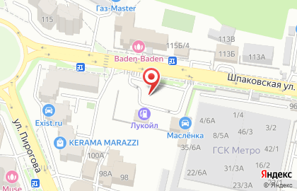 Установочный центр Автогаз-сервис на Шпаковской улице на карте
