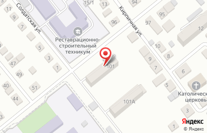 Детский сад №48 на улице Латышских Стрелков на карте