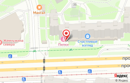 Бистро на проспекте Косыгина, 26/1 на карте