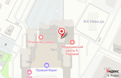 Продуктовая лавка в Западном проезде на карте