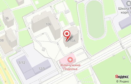 Туристическое агентство Горячие туры на улице Гайдара в Подольске на карте