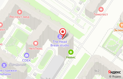 Спецстроймонтаж на проспекте Маршала Блюхера на карте