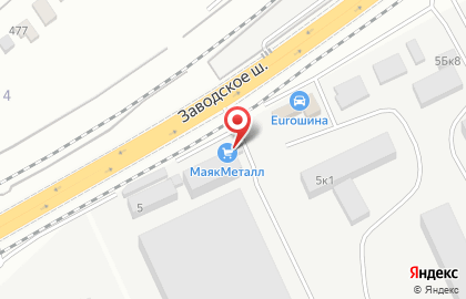 Банкомат СберБанк на Заводском шоссе, 5б на карте